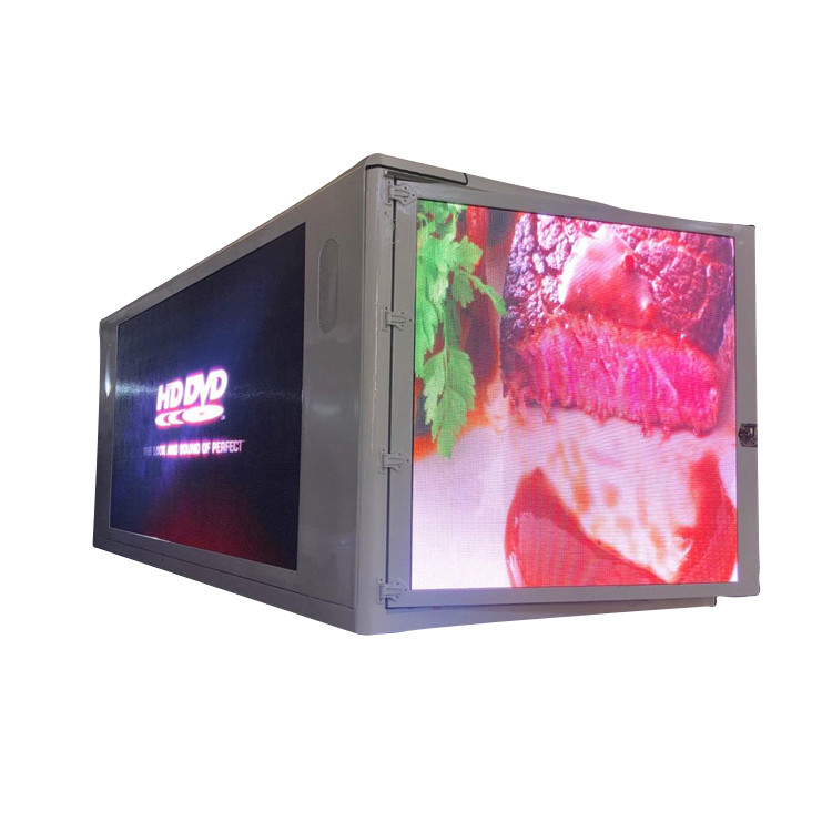 Тележка 3840*1728mm афиши СИД ColorLight подгоняла тело коробки тележки 18ft