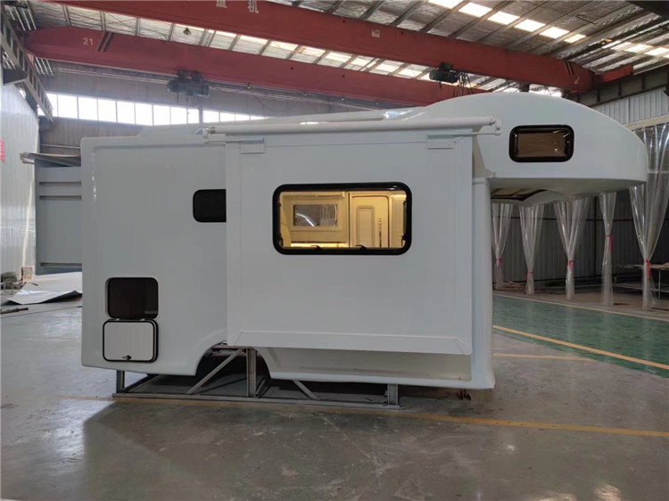 Подгонянное украшение белого тела раковины туриста роскошное собирая коробку RV установило