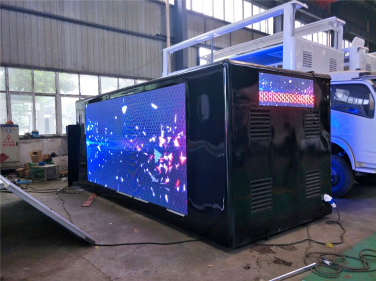 Тележки экрана видео тележки 18FT афиши СИД SMD цвет мобильной полный