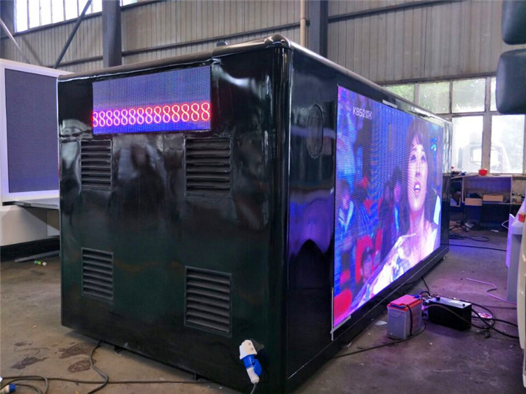 Тележки экрана видео тележки 18FT афиши СИД SMD цвет мобильной полный
