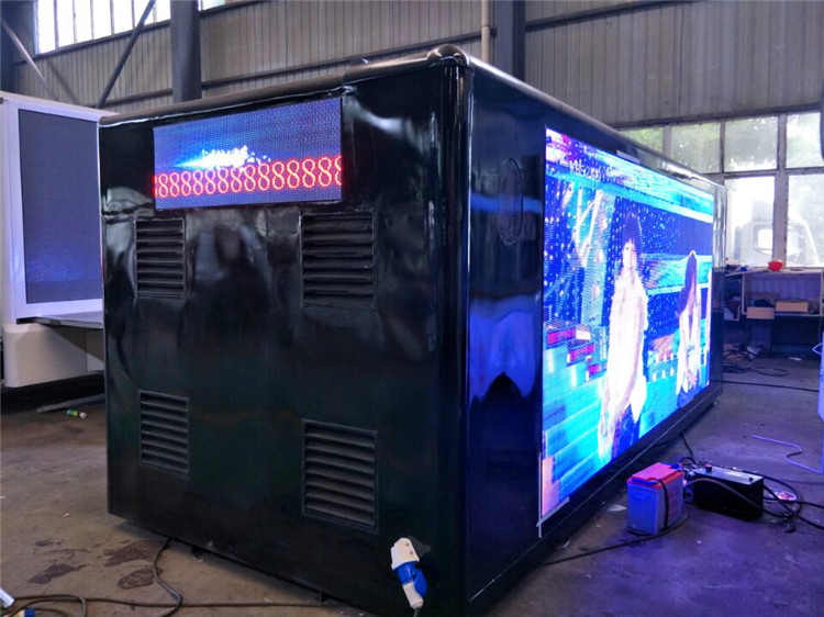 Тележки экрана видео тележки 18FT афиши СИД SMD цвет мобильной полный
