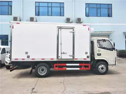 Тележка Dongfeng коробки холодильника замораживателя 4*2 5 тонн степень -5 до -15