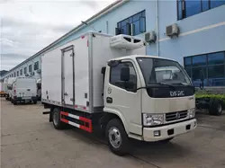 Тележка Dongfeng коробки холодильника замораживателя 4*2 5 тонн степень -5 до -15