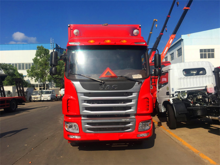 Фургоны груза обязанности света JAC тележка 100Km/H 7800*2450*2500 mm коробки 10 тонн