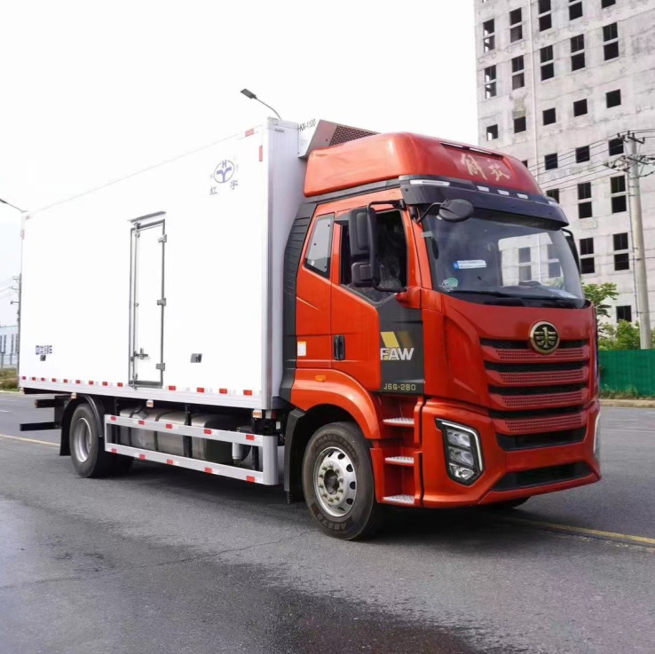 FAW овощ и плод Van Тележки Для холодной комнаты тележки Reefer 10 тонн
