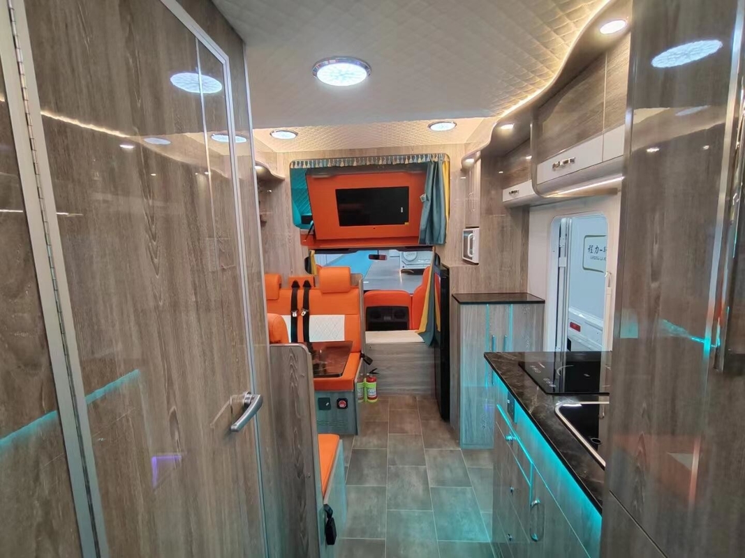 RV Caravan Yuejin S500 Model C Автомобиль с спальным помещением для 4-6 человек - CLW OE NO