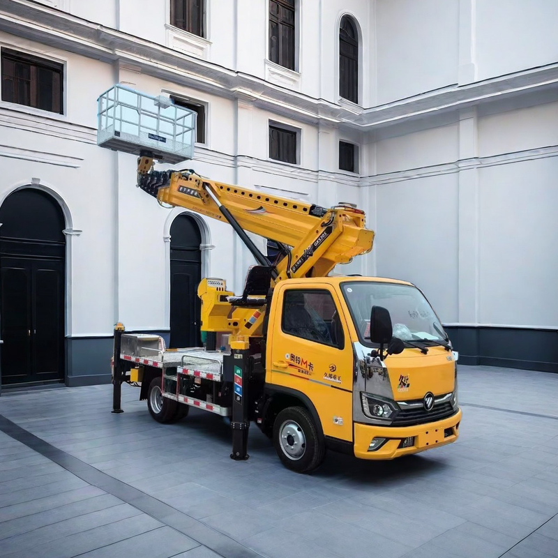 EURO 5 Foton 4*2 Рабочая платформа, установленная на транспортном средстве, 24 метровая воздушная платформа, установленная на грузовике