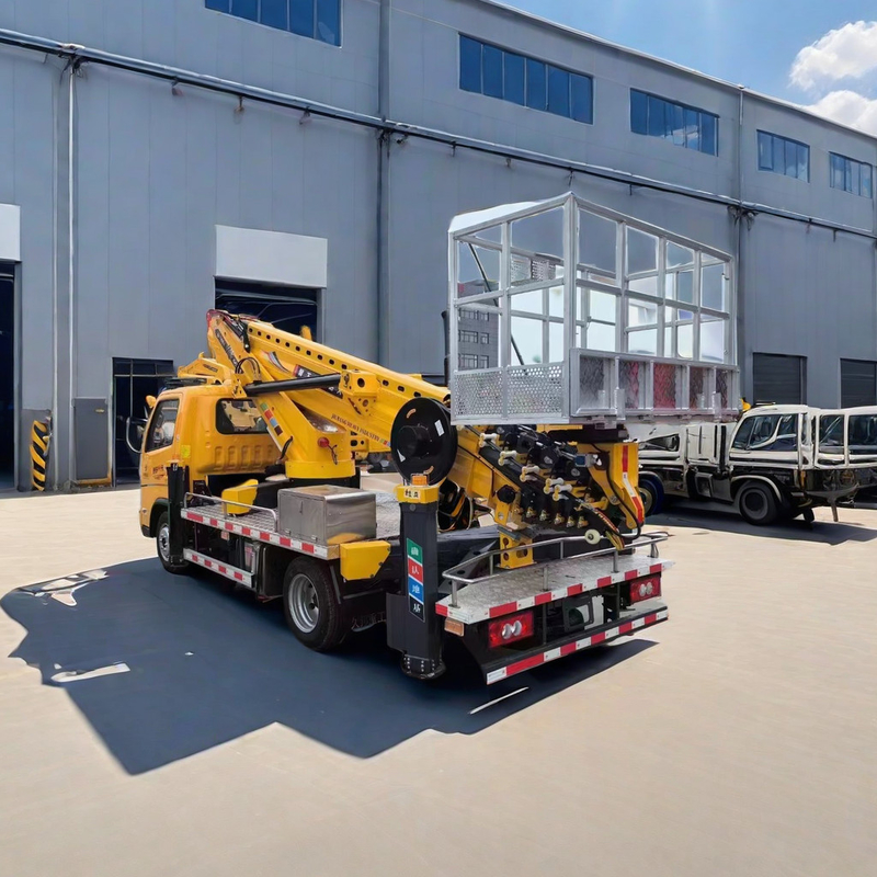 EURO 5 Foton 4*2 Рабочая платформа, установленная на транспортном средстве, 24 метровая воздушная платформа, установленная на грузовике