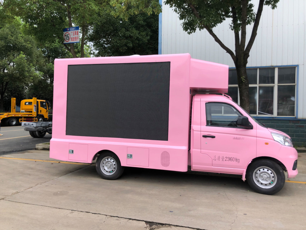 Тележка рекламы СИД Foton мобильная с размером системы охлаждения вентиляции петли небольшим