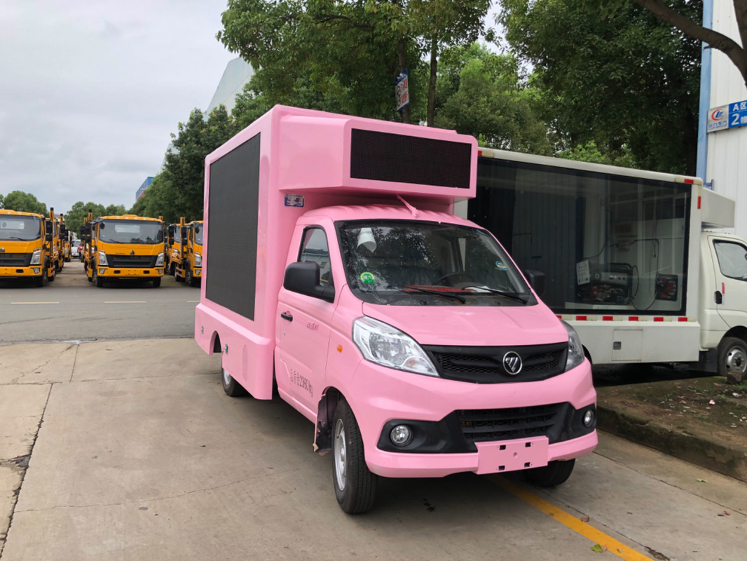 Тележка рекламы СИД Foton мобильная с размером системы охлаждения вентиляции петли небольшим