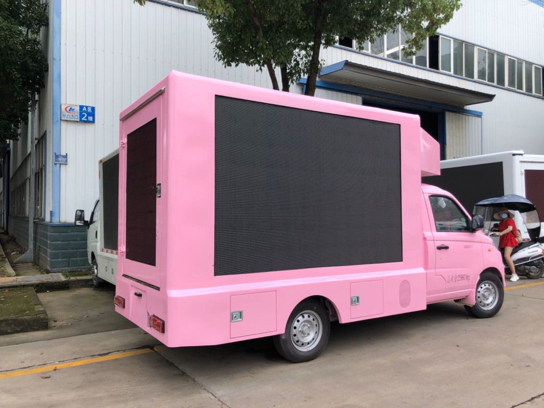 Тележка рекламы СИД Foton мобильная с размером системы охлаждения вентиляции петли небольшим