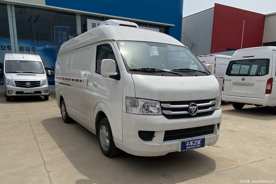 Колеса Van 4 холодной комнаты алюминиевого сплава Refrigerated тележки бензинового двигателя ручные мини 1 тонна