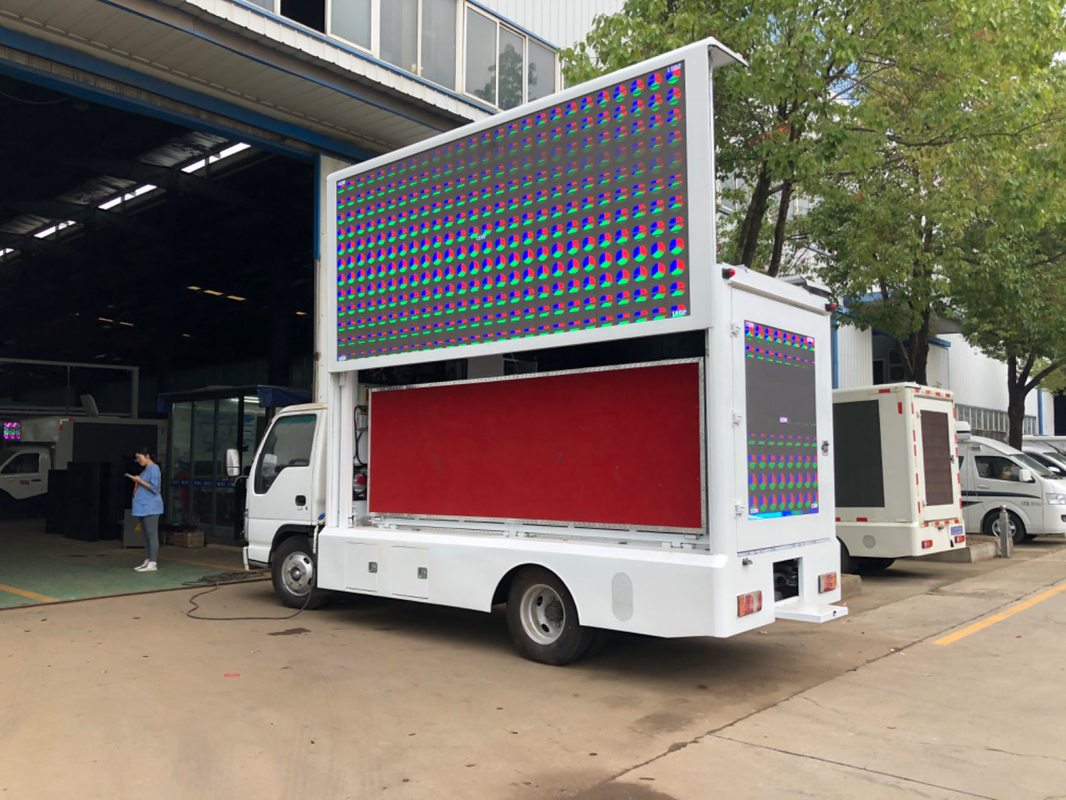 Isuzu 4*2 Euro 5 Led Дисплейная коробка Грузовик Мобильный светодиодный экран Биллборд Грузовик Реклама светодиодный грузовик Для продажи