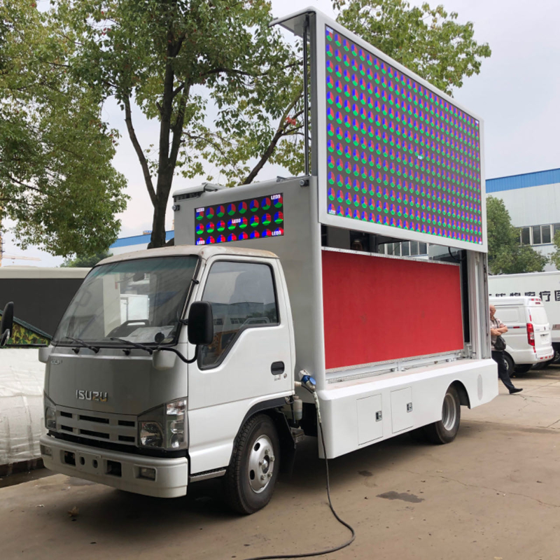 Isuzu 4*2 Euro 5 Led Дисплейная коробка Грузовик Мобильный светодиодный экран Биллборд Грузовик Реклама светодиодный грузовик Для продажи