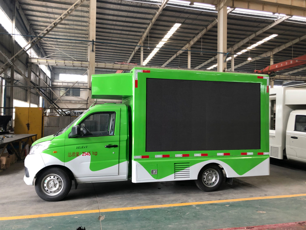 Euro 5 Outdoor P4 Full Color Led Billboard Мобильная реклама Цифровой медиа грузовик