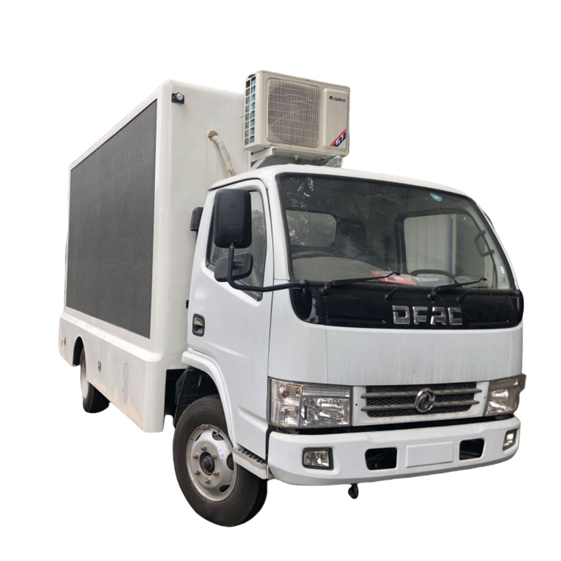 4x2 P4 Dongfeng светодиодный экран на грузовике Euro 5 Euro 6 LHD светодиодный мобильный дисплей