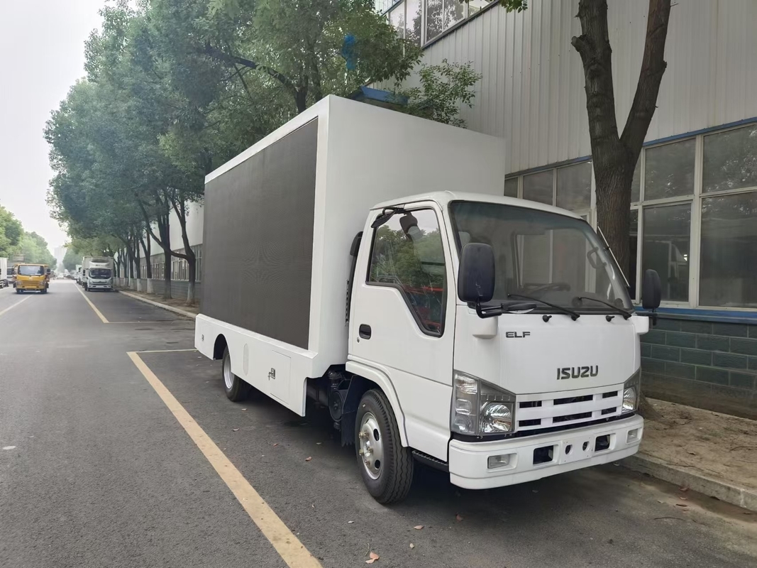Полный цвет P5 P6 Мобильный светодиодный рекламный щит грузовики isuzu мобильный цифровой рекламный щит грузовик