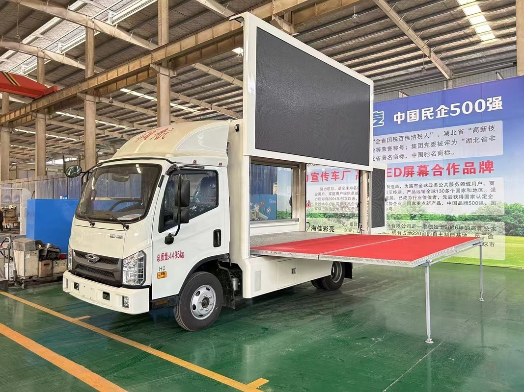 Foton 4X2 Мобильный светодиодный грузовик Реклама водонепроницаемый P4 P5 P6 Наружный транспортный средства светодиодный дисплей