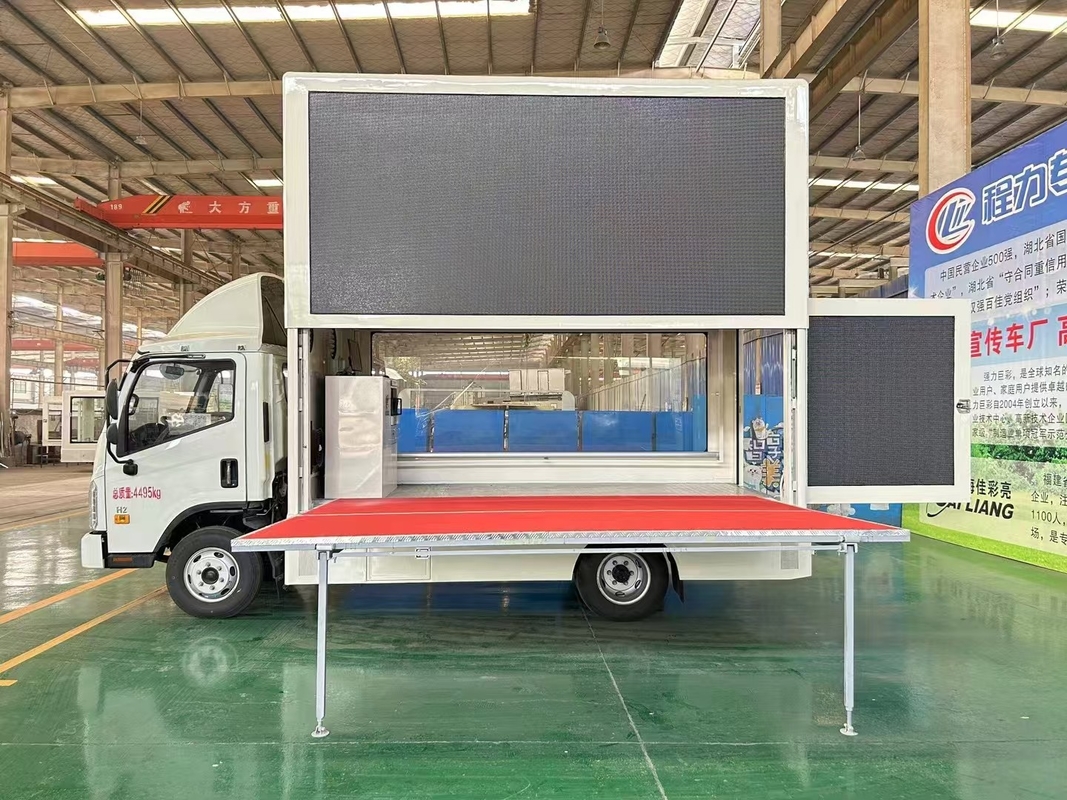 Foton 4X2 Мобильный светодиодный грузовик Реклама водонепроницаемый P4 P5 P6 Наружный транспортный средства светодиодный дисплей