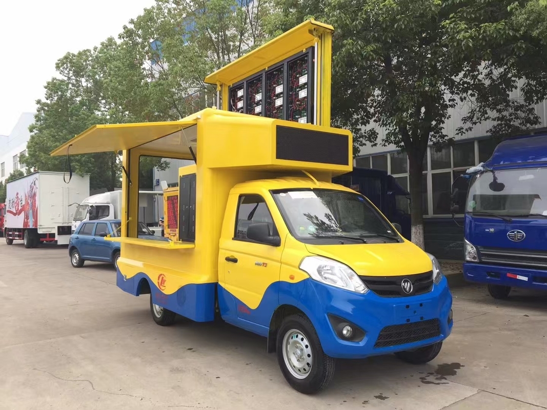 Foton Mobile Led Truck Рекламный EURO 6 мини наружный рекламный экран Мобильный светодиодный дисплейный грузовик
