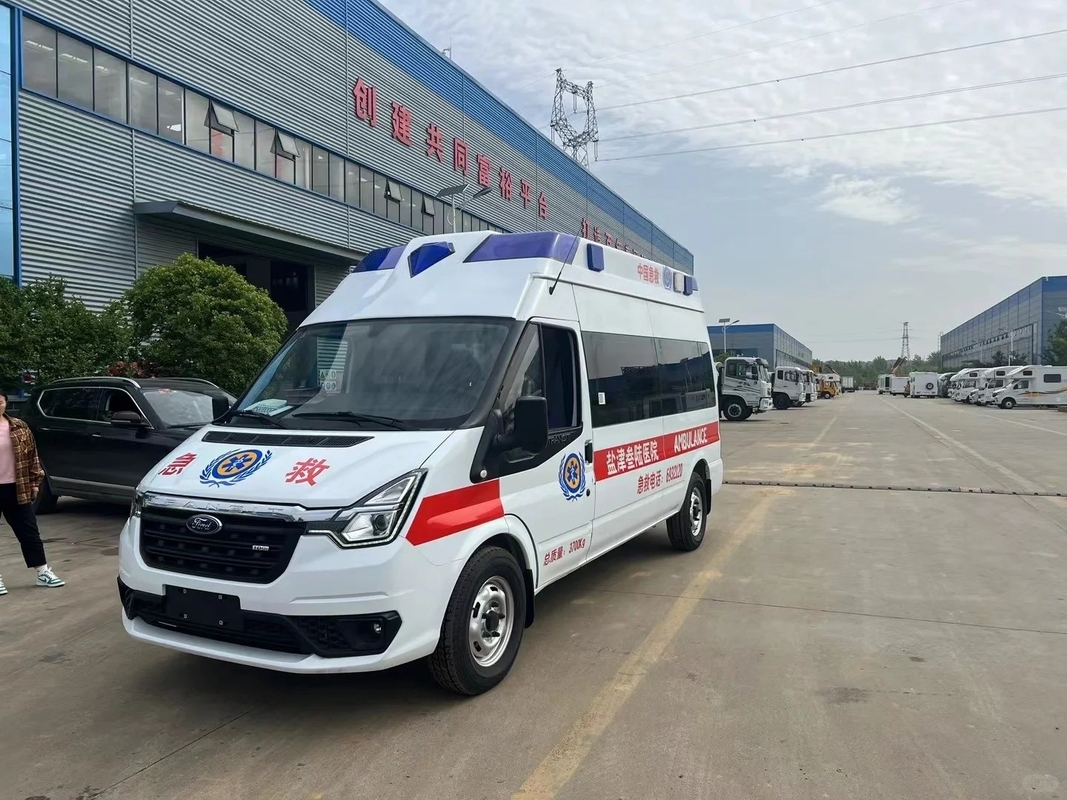 Форд настройка машина скорой помощи транспортное средство 4x2 машина скорой помощи Транзит V348 PRO Мониторинг ICU аварийная машина скорой помощи